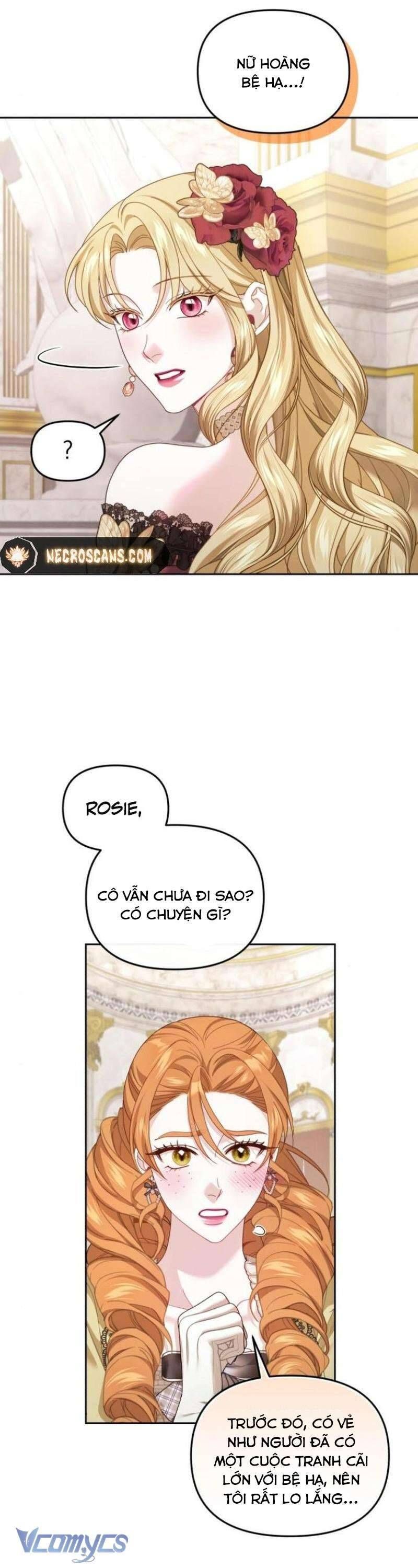 Tuy Là Hoàng Hậu Thay Thế Nhưng Tôi Lại Đánh Mất Đêm Đầu Tiên Chapter 28 - Trang 2