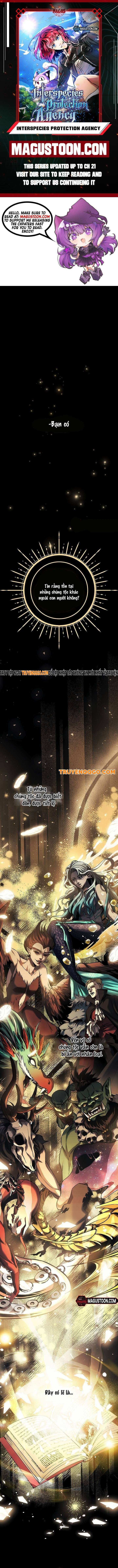 Cục Quản Lí Bảo Vệ Dị Chủng Chapter 1 - Trang 2
