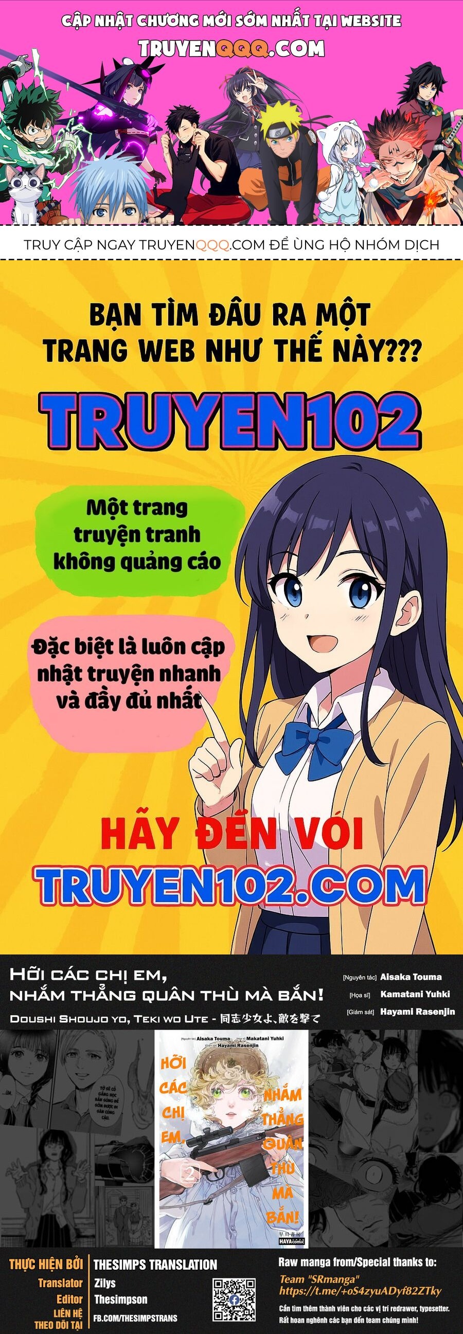 Hỡi Các Chị Em, Nhắm Thẳng Quân Thù Mà Bắn. Chapter 8 - Trang 2