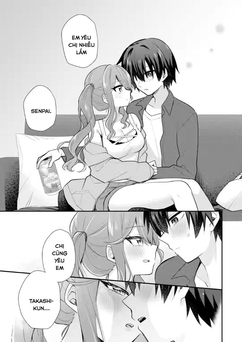 Osake To Senpai Kanojo To No Amaama Doukyo Lovecome Wa Nijuusai Ni Natte Kara Chapter 5 - Trang 2