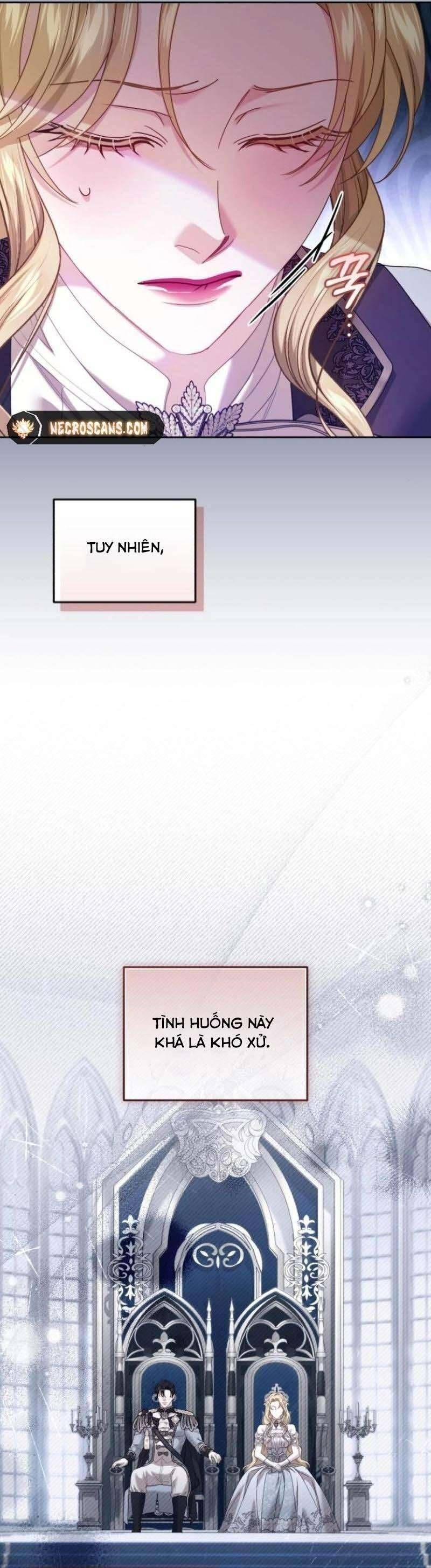 Tuy Là Hoàng Hậu Thay Thế Nhưng Tôi Lại Đánh Mất Đêm Đầu Tiên Chapter 29 - Trang 2