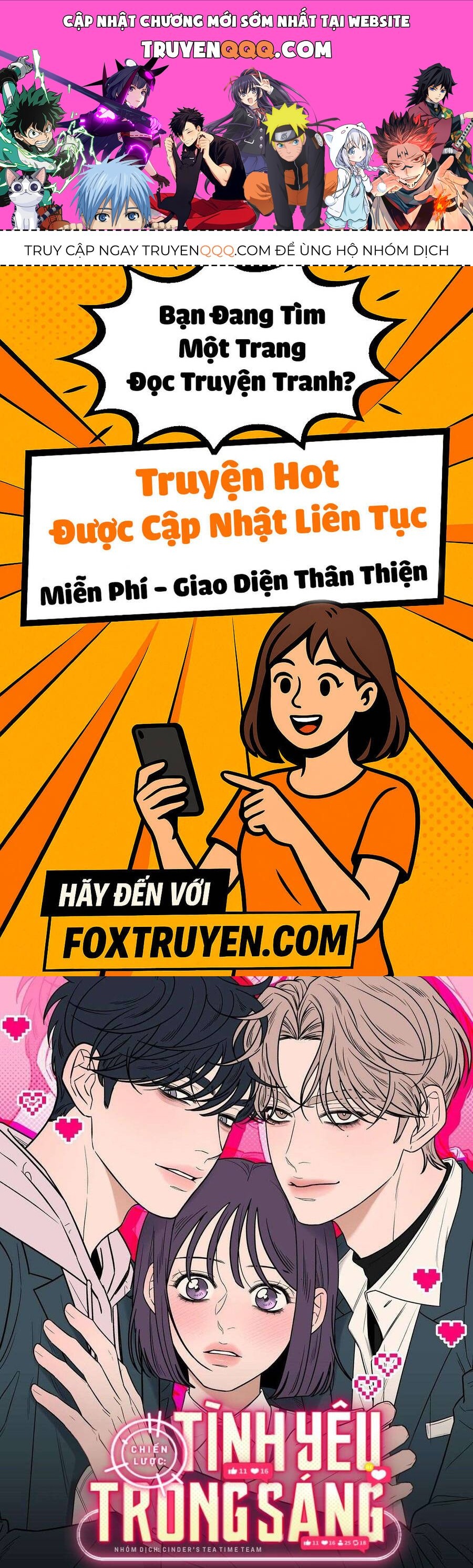 Chiến Lược: Tình Yêu Trong Sáng Chapter 121 - Trang 2