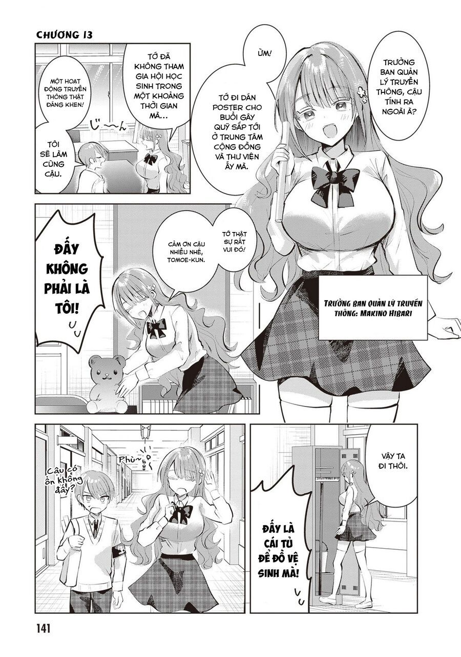 Kotowarenai Kaichou Wa Tomoe-Kun Ni Dake Shite Agetai Chapter 13 - Trang 2