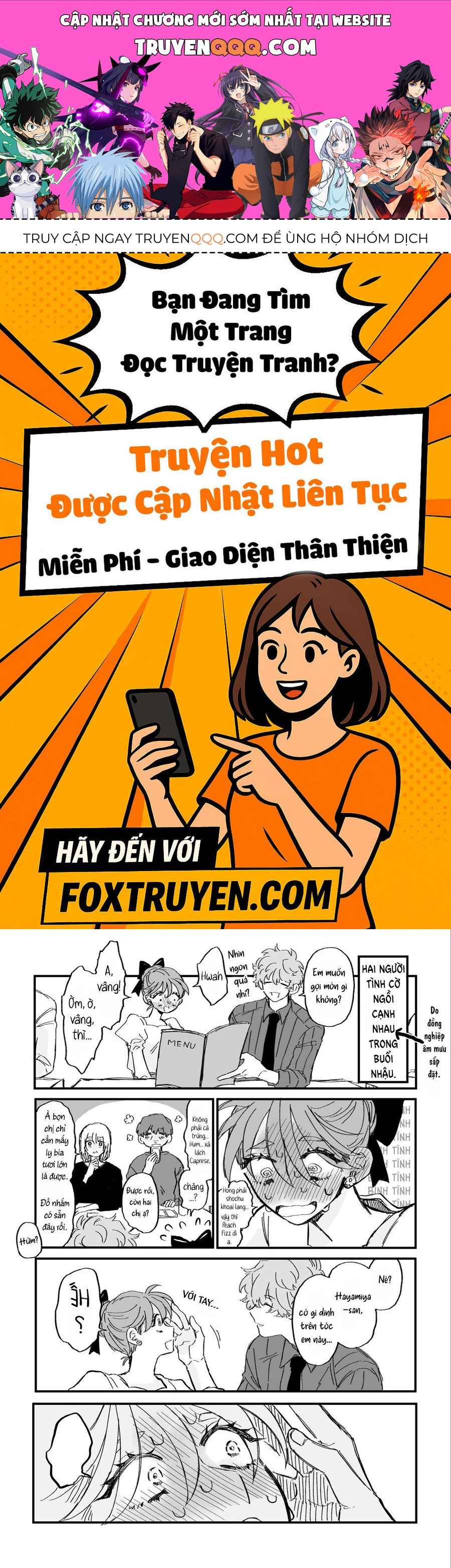 Một Cô Nàng Giả Nai Dễ Thương Trở Nên Bối Rối, Ngại Ngùng Vì Một Anh Chàng Hiền Lành, Dịu Dàng Ở Chỗ Làm. Chapter 2 - Trang 2