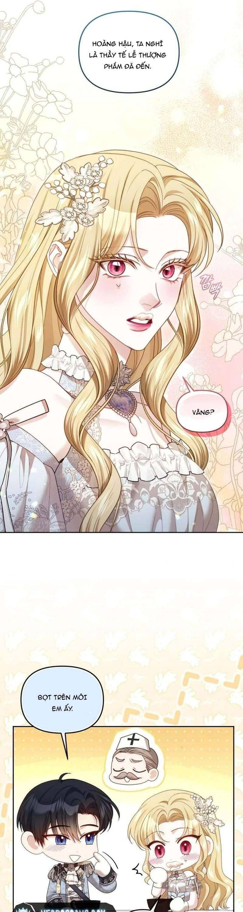 Tuy Là Hoàng Hậu Thay Thế Nhưng Tôi Lại Đánh Mất Đêm Đầu Tiên Chapter 31 - Trang 2