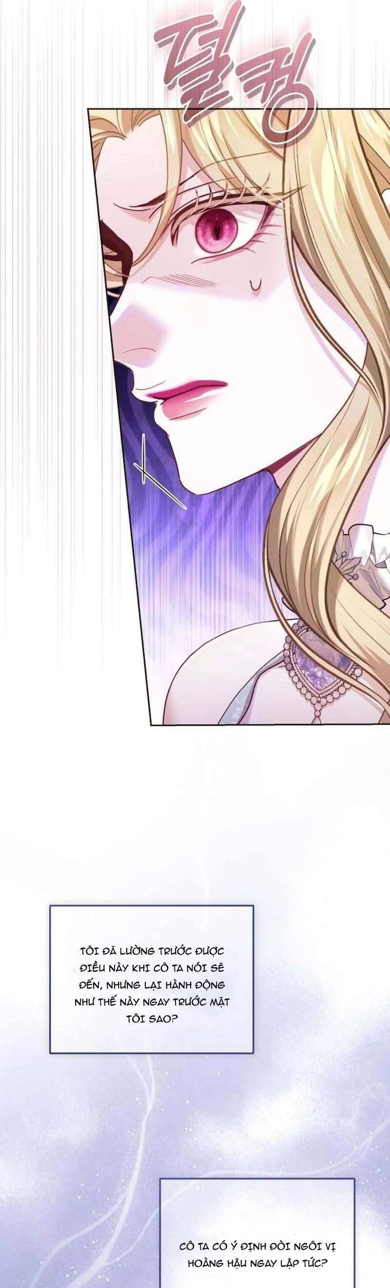 Tuy Là Hoàng Hậu Thay Thế Nhưng Tôi Lại Đánh Mất Đêm Đầu Tiên Chapter 31 - Trang 2