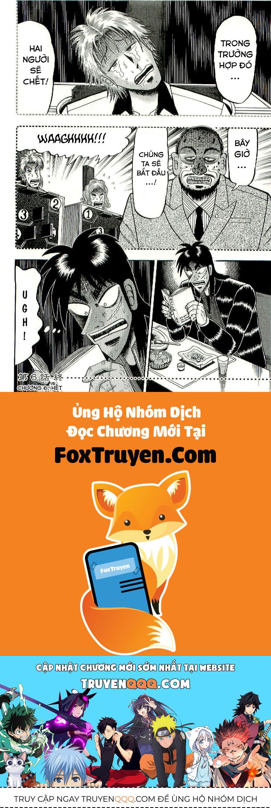 Tobaku Datenroku Kaiji: Kazuya-Hen Chapter 6 - Trang 2