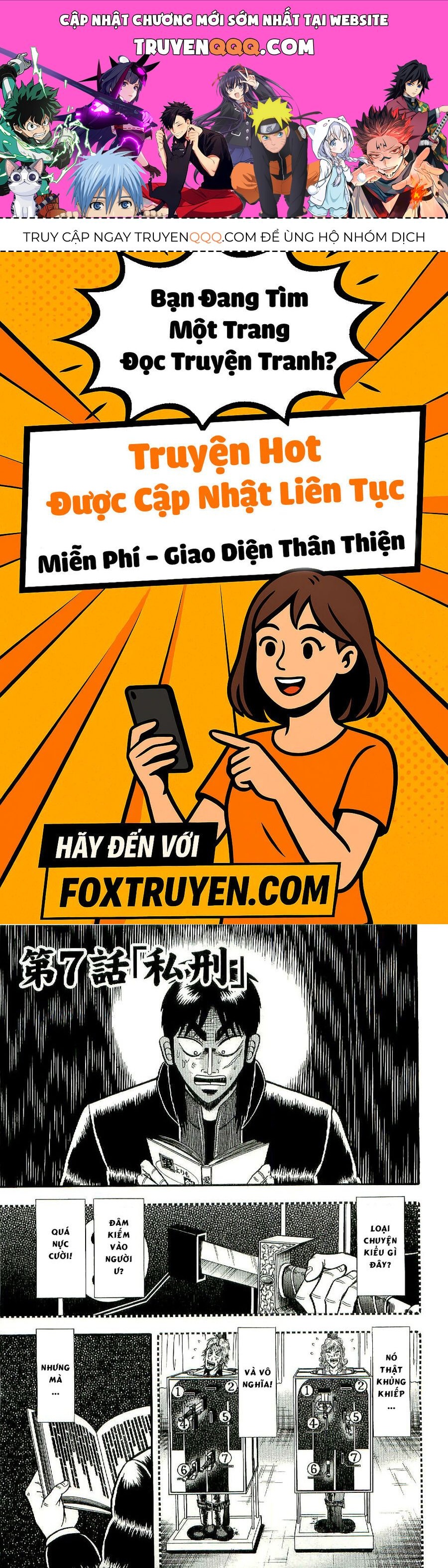 Tobaku Datenroku Kaiji: Kazuya-Hen Chapter 7 - Trang 2