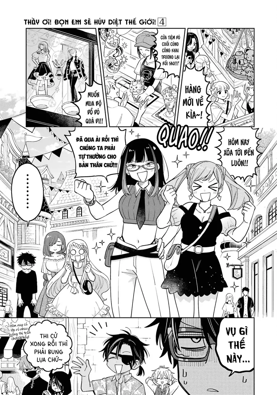 Thầy Ơi! Bọn Em Sẽ Hủy Diệt Thế Giới Chapter 23 - Trang 2