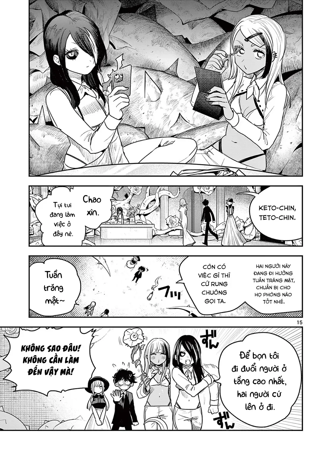 Shinigami Bocchan To Kuro Maid Chapter 225 - Trang 2