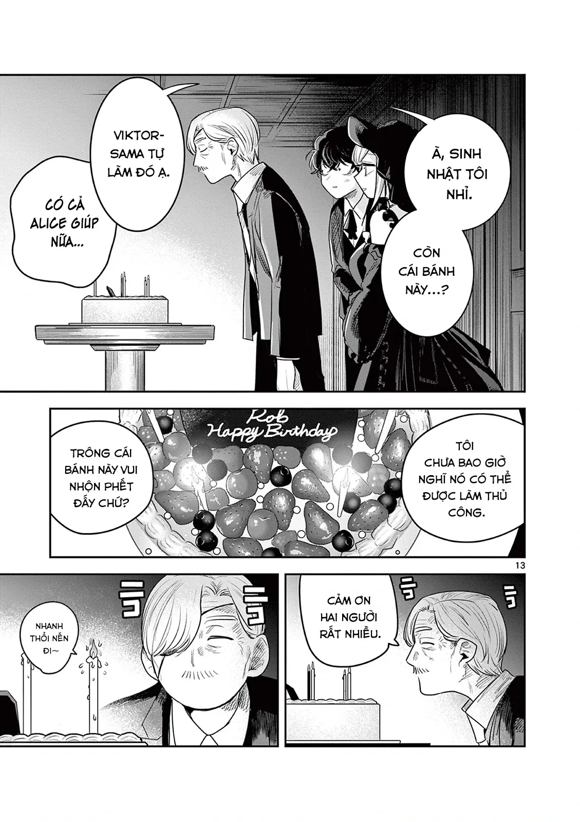 Shinigami Bocchan To Kuro Maid Chapter 228 - Trang 2