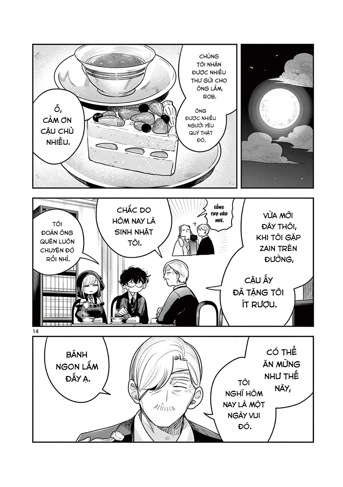 Shinigami Bocchan To Kuro Maid Chapter 228 - Trang 2
