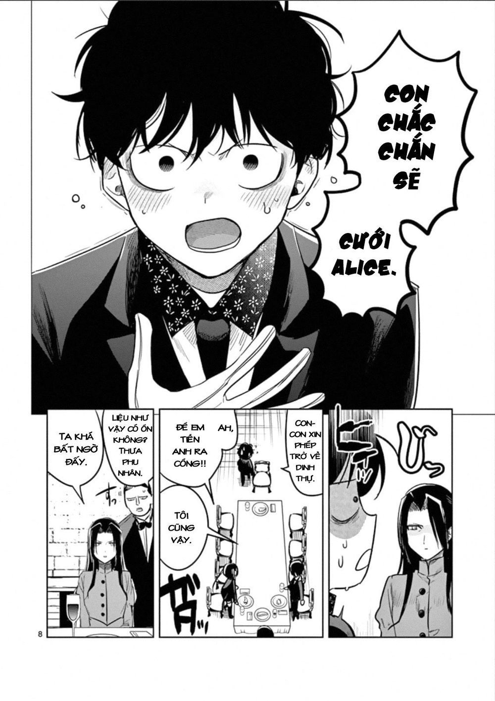 Shinigami Bocchan To Kuro Maid Chapter 67.2 - Trang 2
