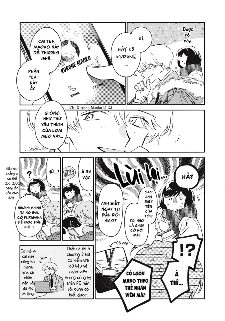 Kurone-San Wa Nyaa To Nakanai Chapter 6 - Trang 2