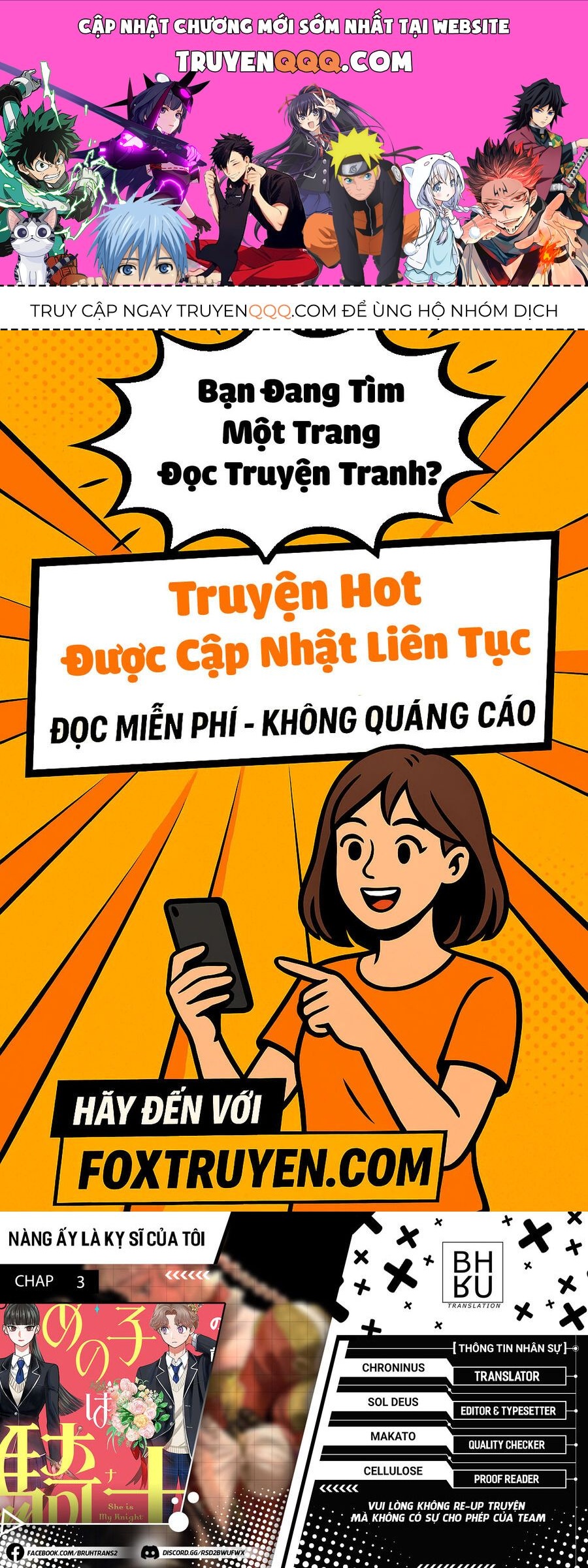 Nàng Ấy Là Kỵ Sĩ Của Tôi Chapter 3 - Trang 2