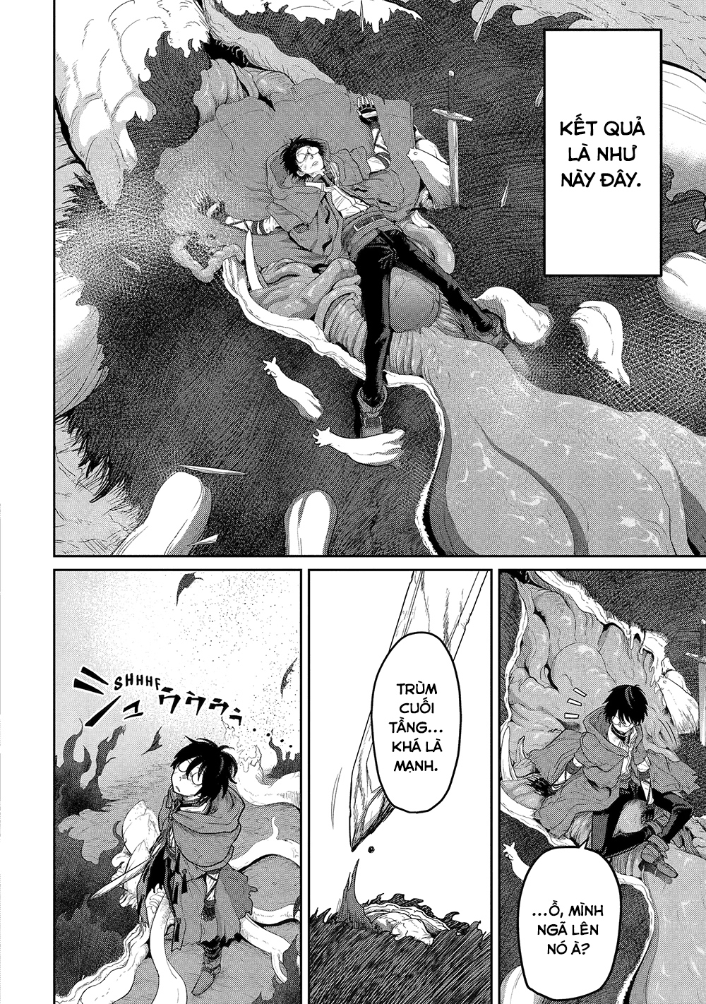 Saikou Nando Meikyuu De Party Ni Okizari Ni Sareta S-Rank Kenshi, Hontou Ni Mayoimakutte Dare Mo Shiranai Saishinbu E: Ore No Kan Dato Tabun Kocchi Ga Deguchi Da To Omou Chapter 2 - Trang 2