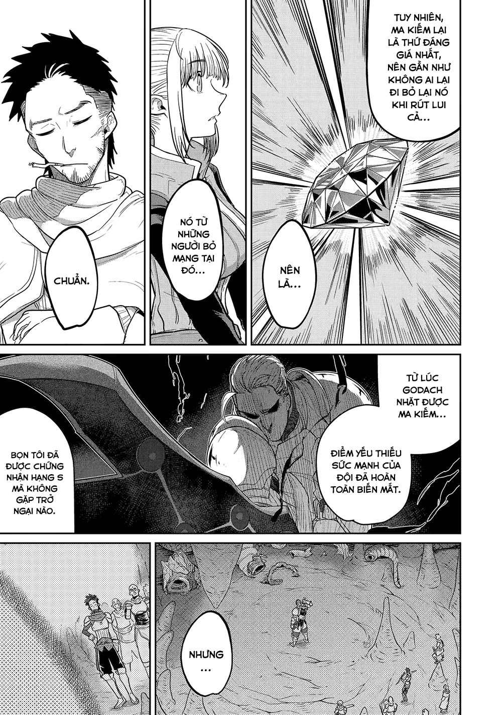 Saikou Nando Meikyuu De Party Ni Okizari Ni Sareta S-Rank Kenshi, Hontou Ni Mayoimakutte Dare Mo Shiranai Saishinbu E: Ore No Kan Dato Tabun Kocchi Ga Deguchi Da To Omou Chapter 16 - Trang 2