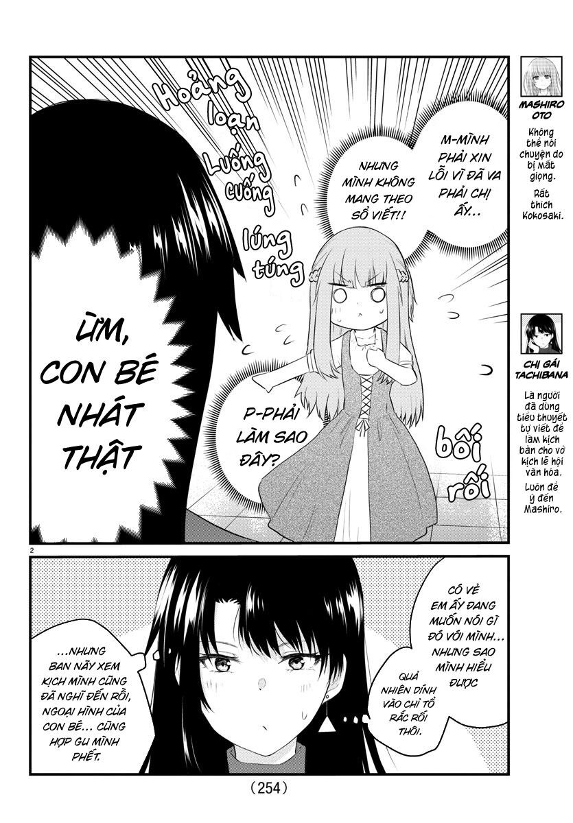 Koe Ga Dasenai Shoujo Wa “Kanojo Ga Yasashisugiru” To Omotte Iru Chapter 61 - Trang 2