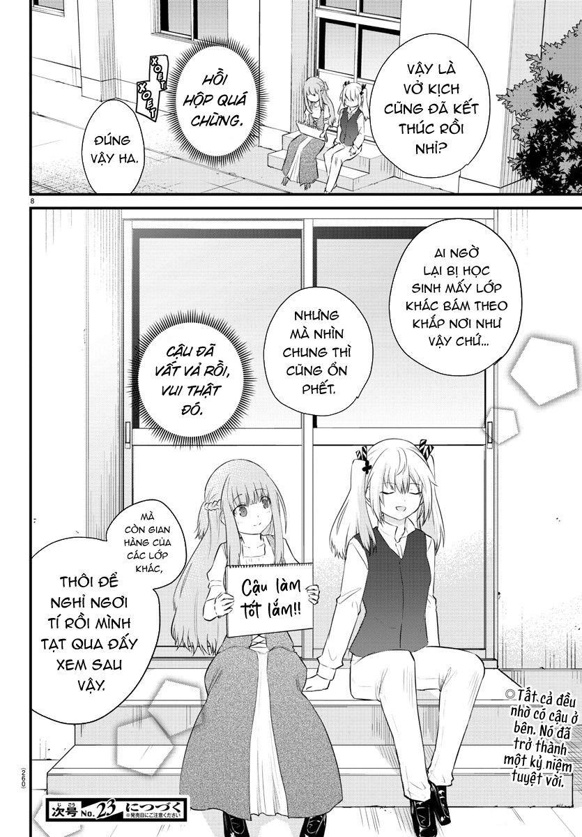 Koe Ga Dasenai Shoujo Wa “Kanojo Ga Yasashisugiru” To Omotte Iru Chapter 61 - Trang 2