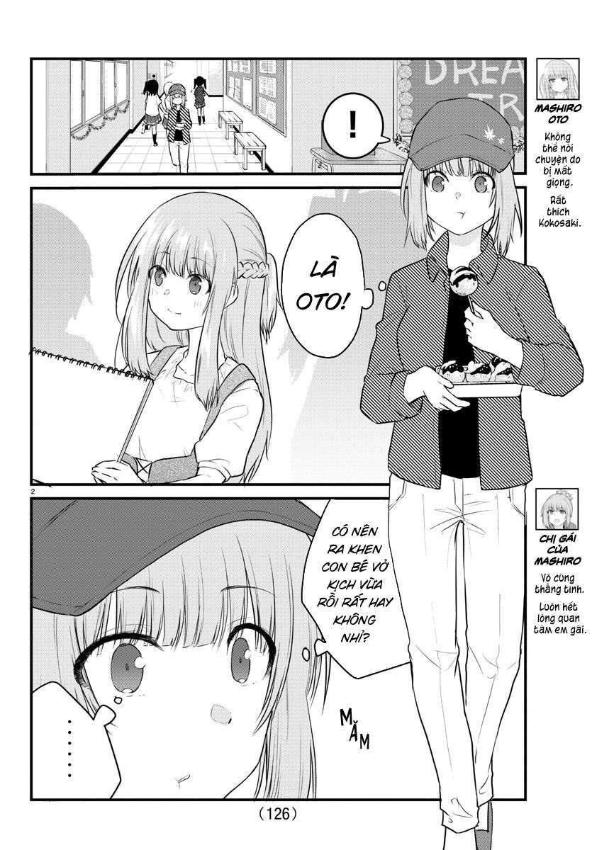 Koe Ga Dasenai Shoujo Wa “Kanojo Ga Yasashisugiru” To Omotte Iru Chapter 62 - Trang 2