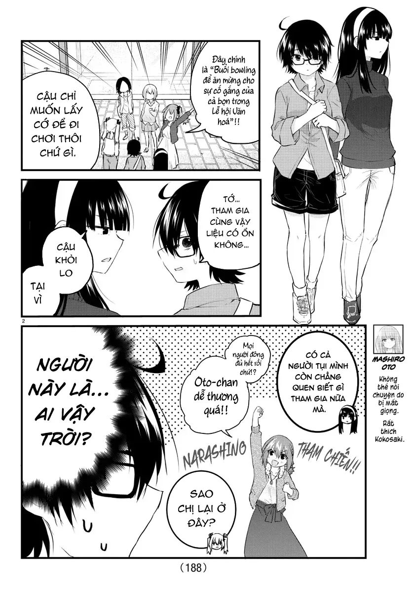 Koe Ga Dasenai Shoujo Wa “Kanojo Ga Yasashisugiru” To Omotte Iru Chapter 63 - Trang 2