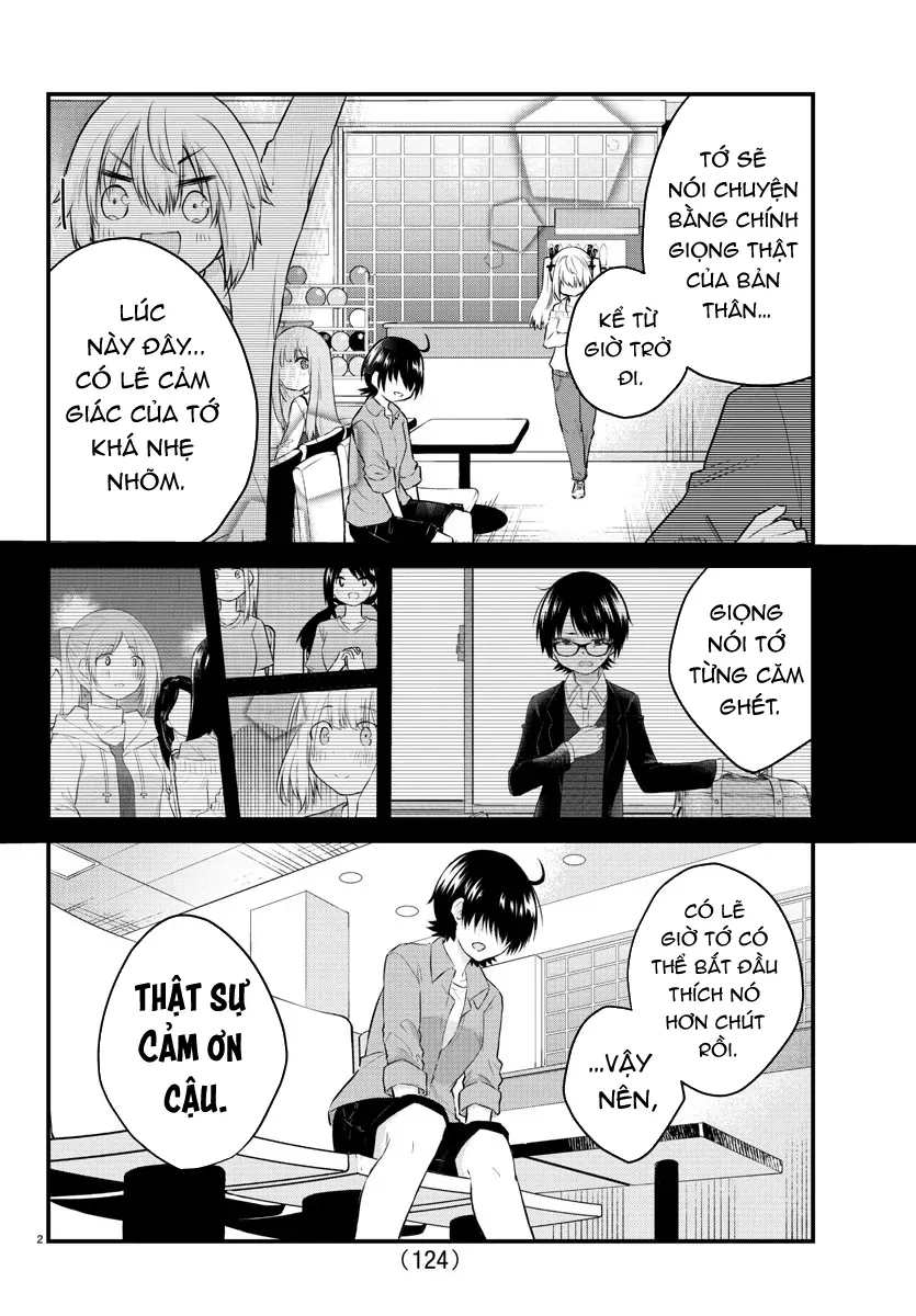 Koe Ga Dasenai Shoujo Wa “Kanojo Ga Yasashisugiru” To Omotte Iru Chapter 64 - Trang 2