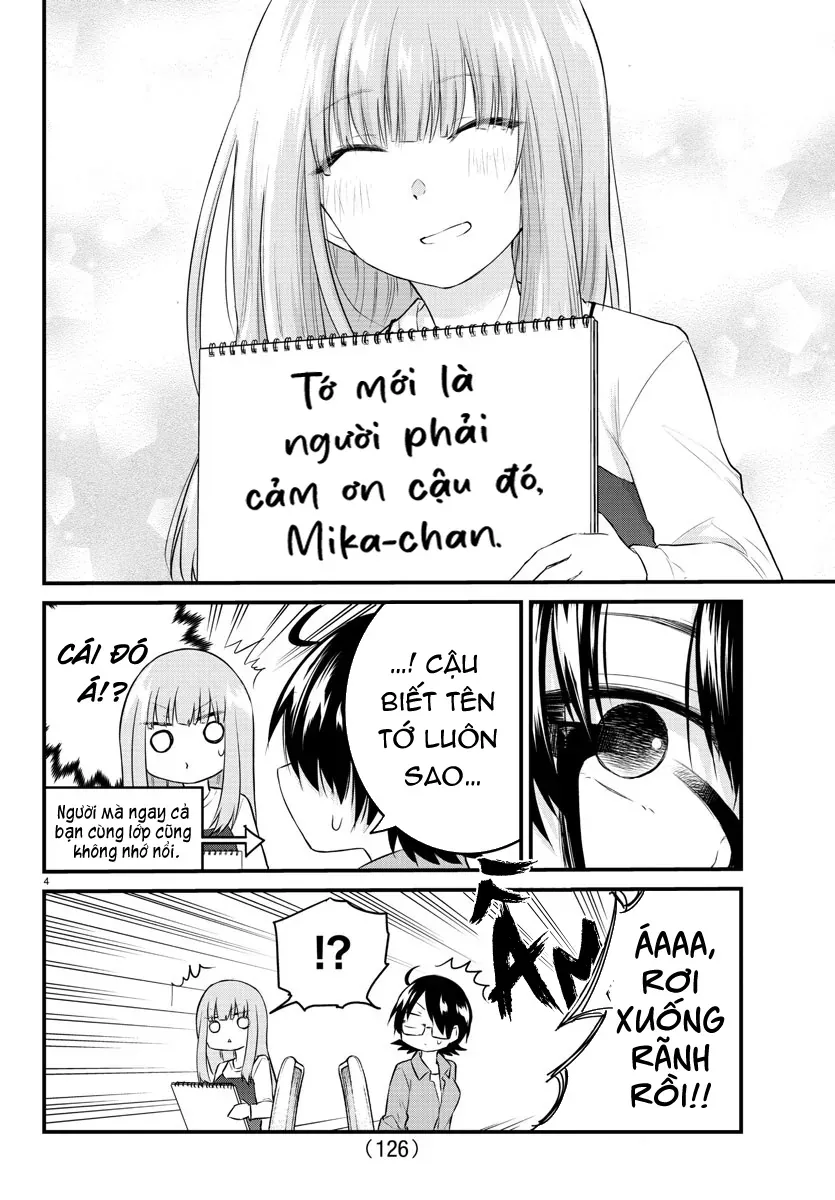 Koe Ga Dasenai Shoujo Wa “Kanojo Ga Yasashisugiru” To Omotte Iru Chapter 64 - Trang 2