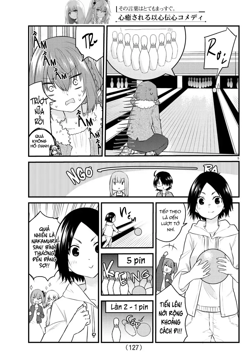 Koe Ga Dasenai Shoujo Wa “Kanojo Ga Yasashisugiru” To Omotte Iru Chapter 64 - Trang 2