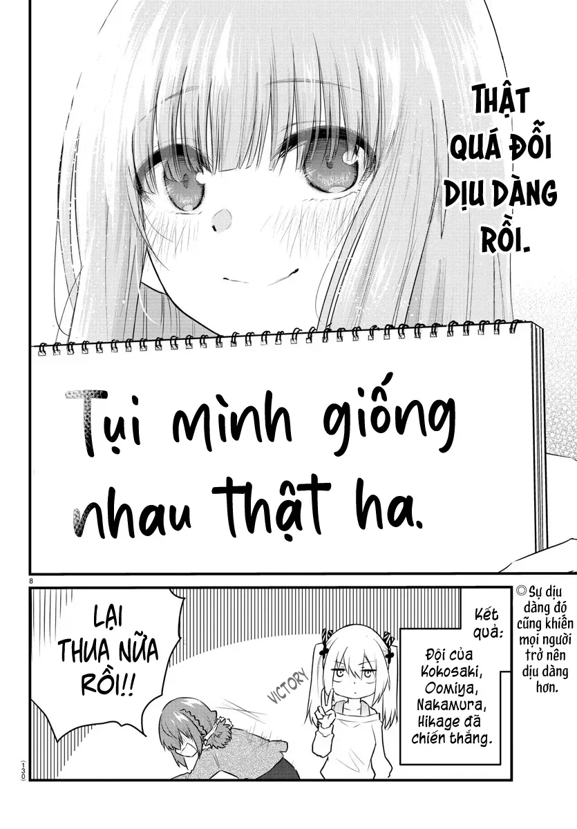 Koe Ga Dasenai Shoujo Wa “Kanojo Ga Yasashisugiru” To Omotte Iru Chapter 64 - Trang 2