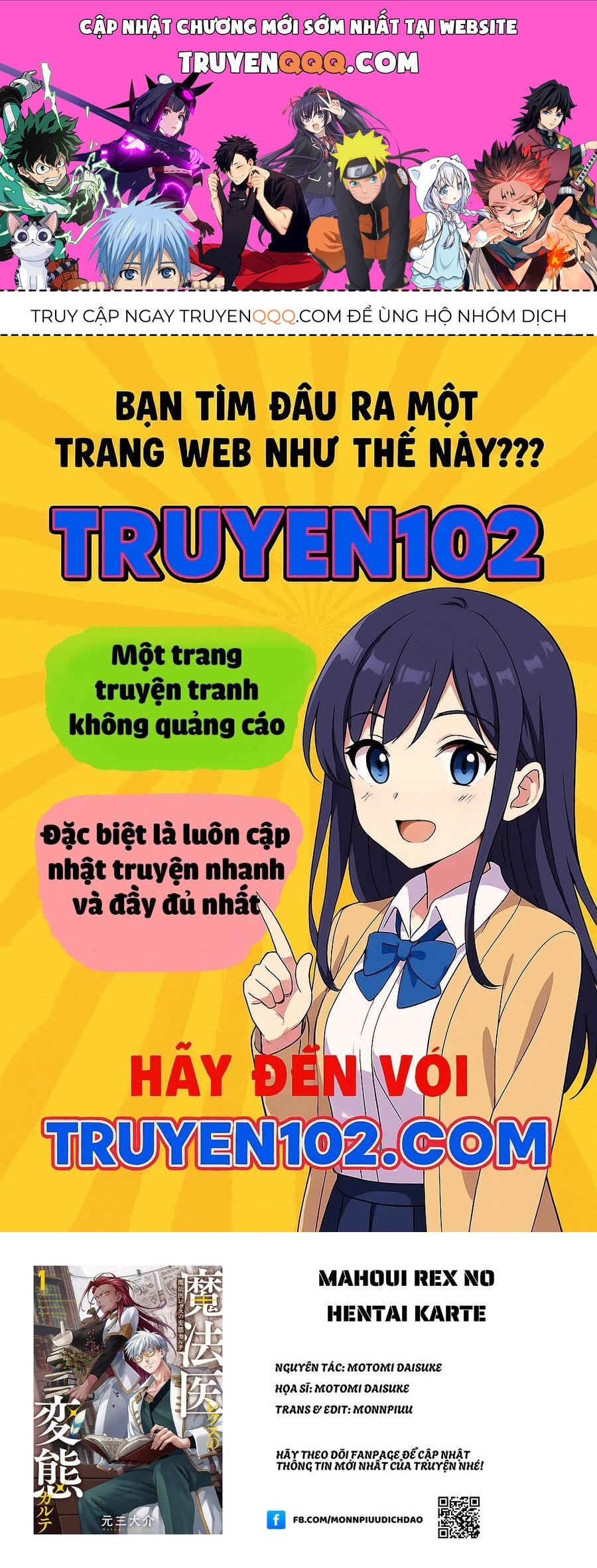 Mahoui Rex No Hentai Karte Chapter 3 - Trang 2