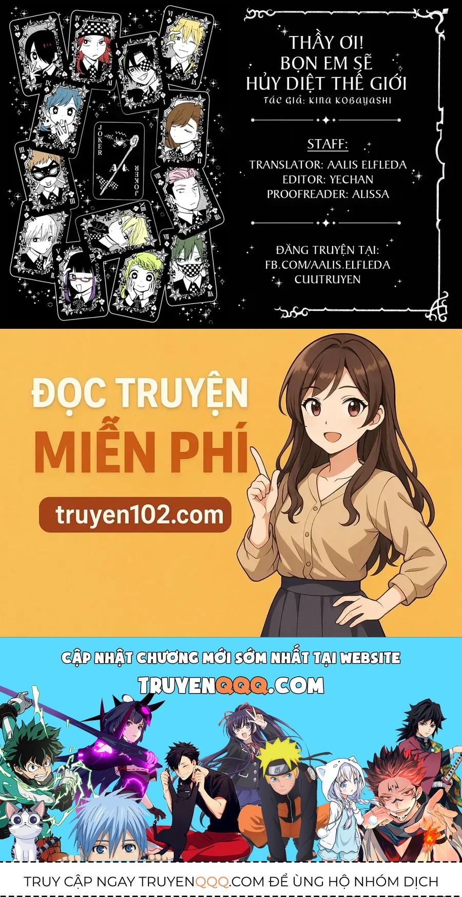 Thầy Ơi! Bọn Em Sẽ Hủy Diệt Thế Giới Chapter 24 - Trang 2
