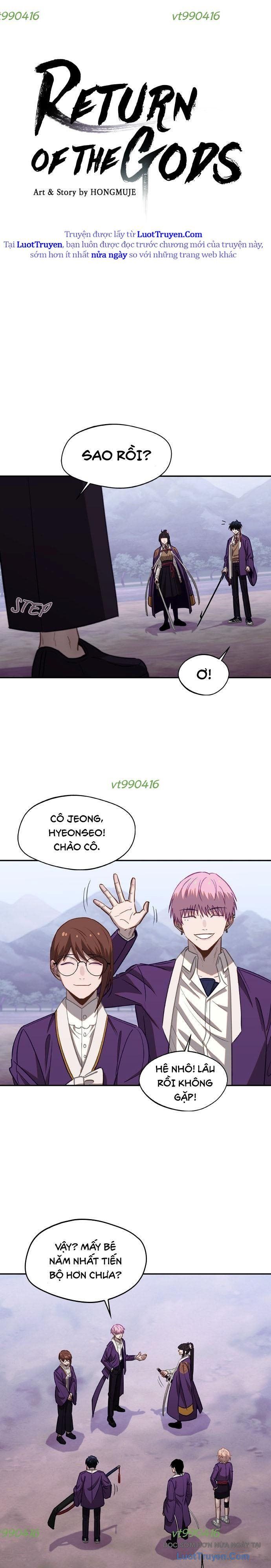 Sự Trở Lại Của Các Vị Thần Chapter 51 - Trang 2