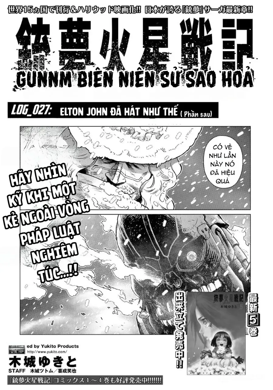 Thiên Thần Chiến Binh Alita: Biên Niên Sử Sao Hoả Chapter 27.2 - Trang 2