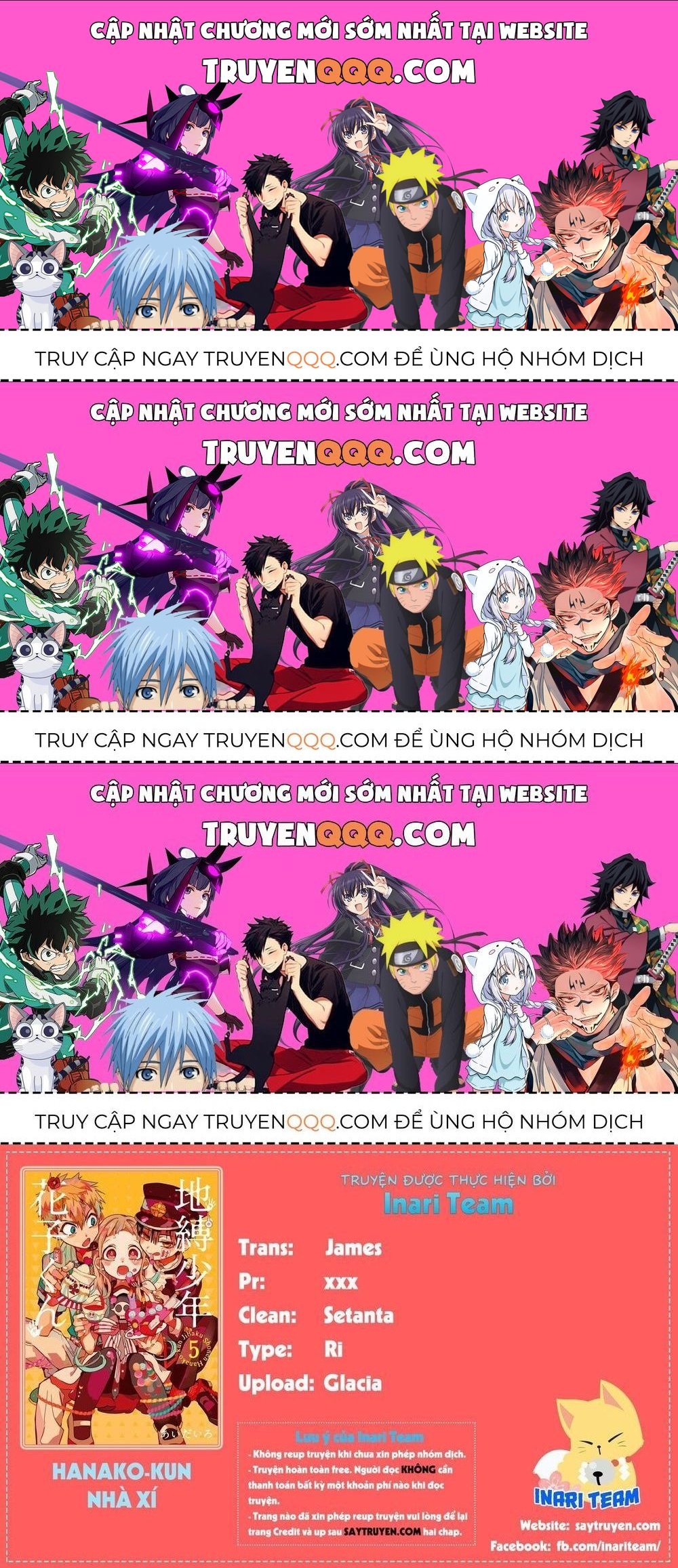 Hanako-Kun Nhà Xí Chapter 49.3 - Trang 2