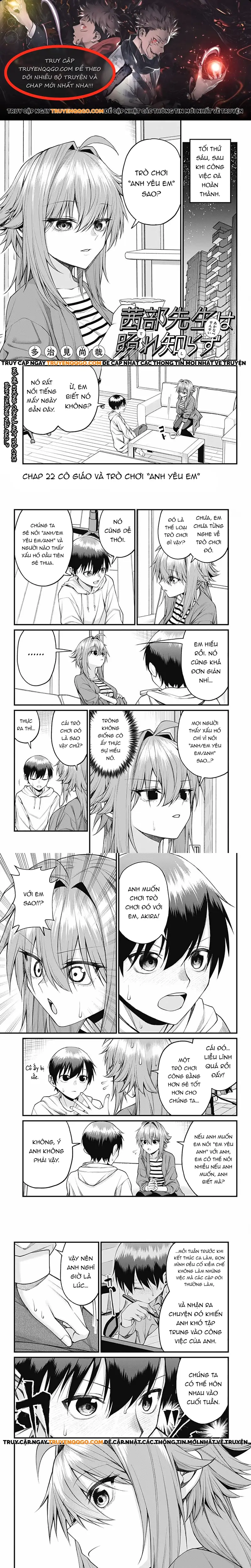 Akanabe-Sensei Chẳng Biết Xấu Hổ Là Gì Chapter 22 - Trang 2