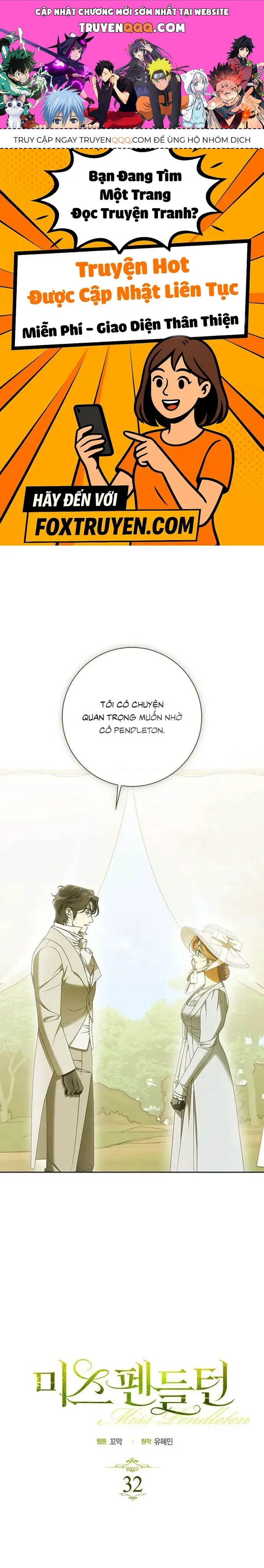 Quý Cô Pendleton Chapter 32 - Trang 2