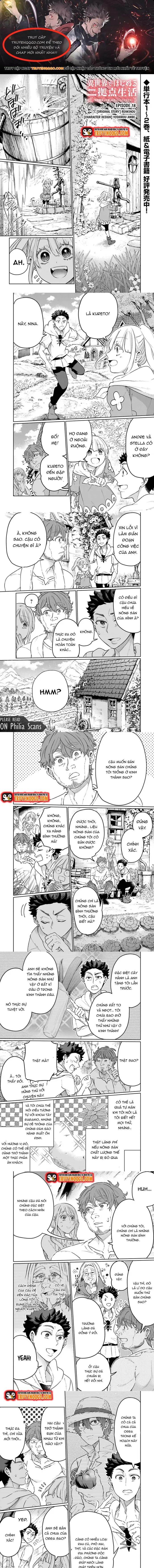 Isekai De Hajimeru Ni Kyoten Seikatsu ~Kuukan Mahou De Outo To Inaka Wo Ittari Kitari~ Chapter 18 - Trang 2