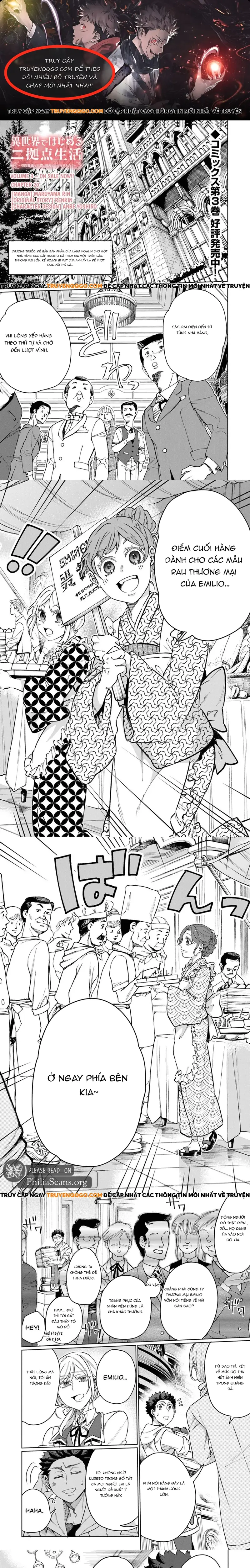 Isekai De Hajimeru Ni Kyoten Seikatsu ~Kuukan Mahou De Outo To Inaka Wo Ittari Kitari~ Chapter 20 - Trang 2