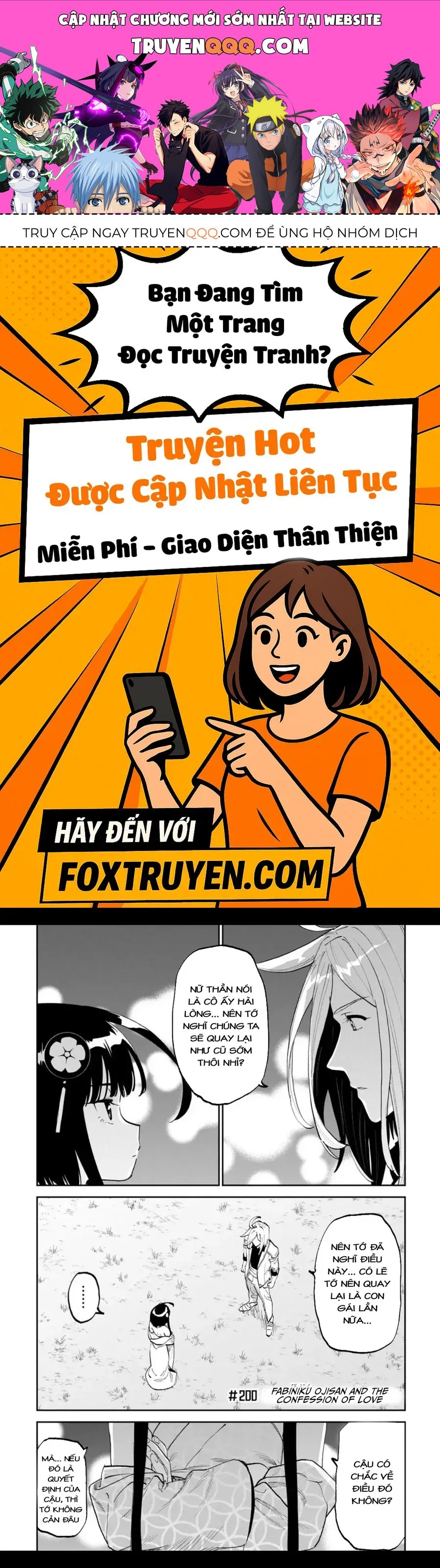 Fantasy Bishoujo Juniku Ojisan To Chapter 200 - Trang 2