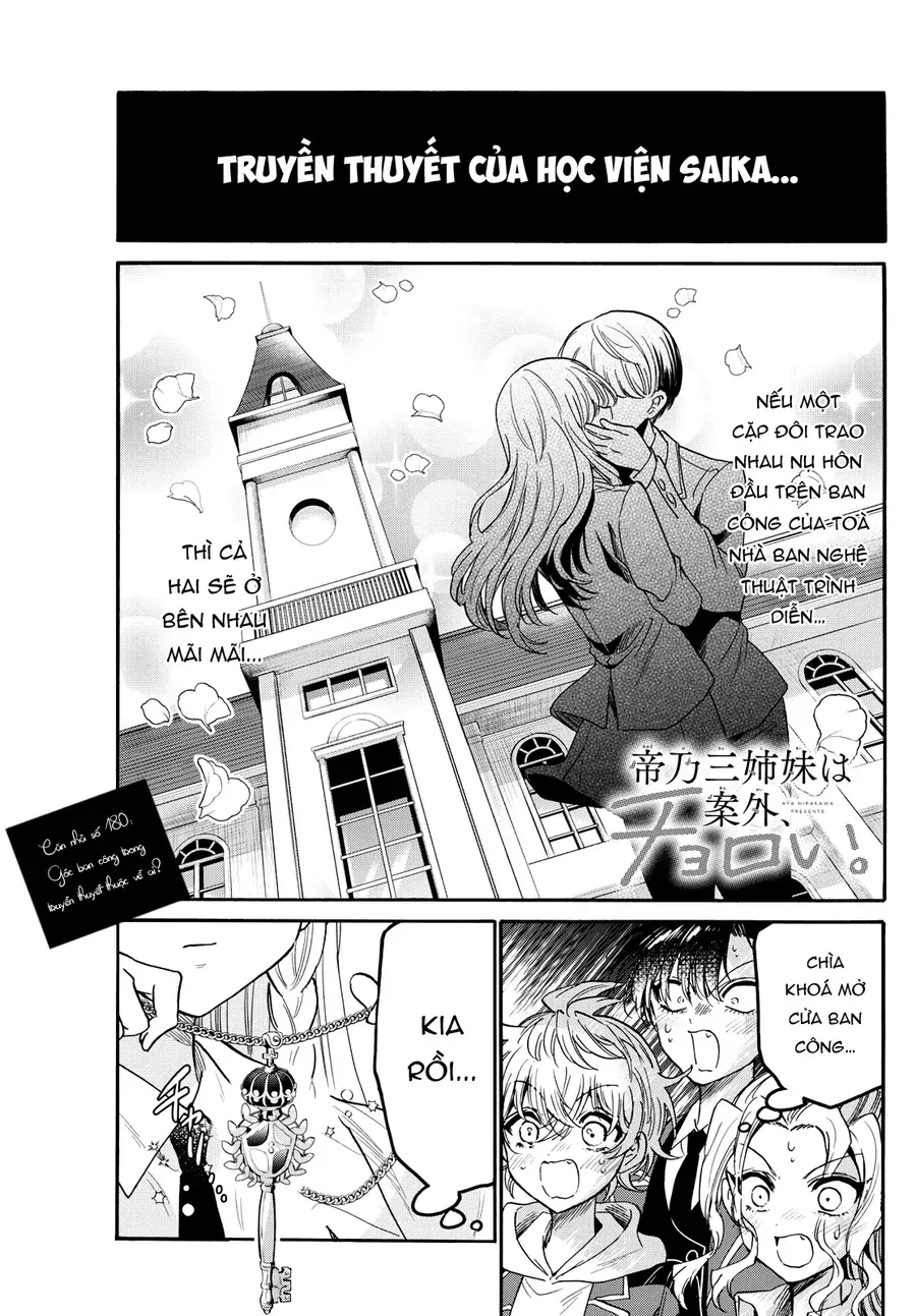 Ba Chị Em Nhà Mikadono Dễ Đối Phó Thật Đấy Chapter 180 - Trang 2