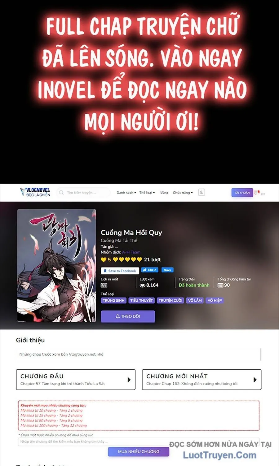 Sự Trở Lại Của Cuồng Ma Chapter 176 - Trang 2