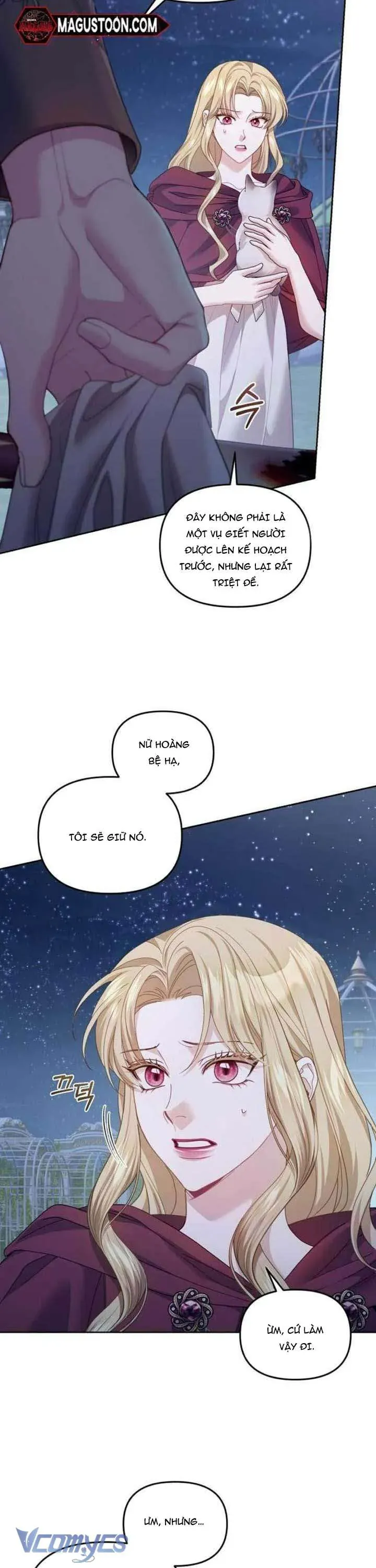 Tuy Là Hoàng Hậu Thay Thế Nhưng Tôi Lại Đánh Mất Đêm Đầu Tiên Chapter 36 - Trang 2