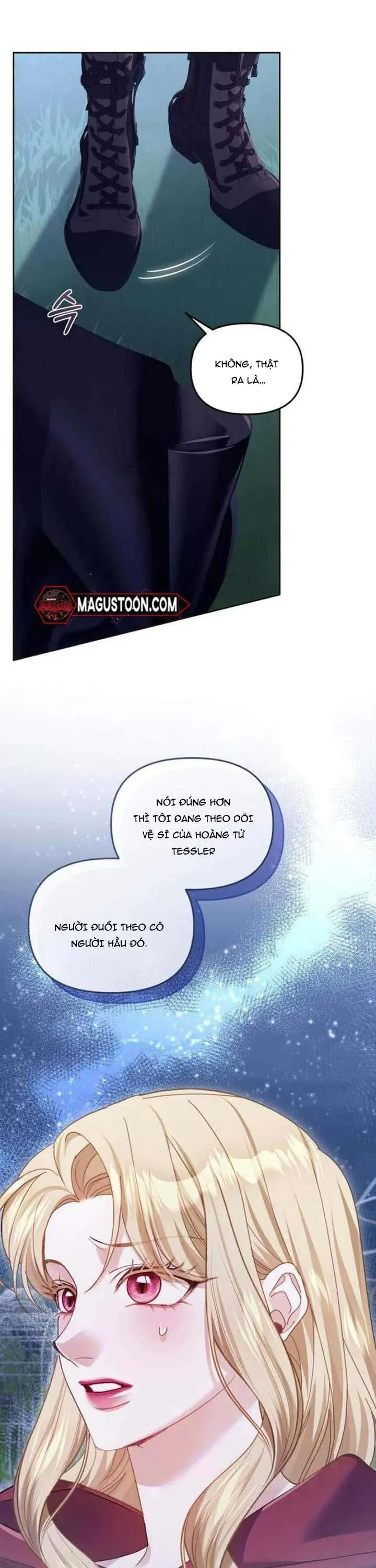 Tuy Là Hoàng Hậu Thay Thế Nhưng Tôi Lại Đánh Mất Đêm Đầu Tiên Chapter 36 - Trang 2