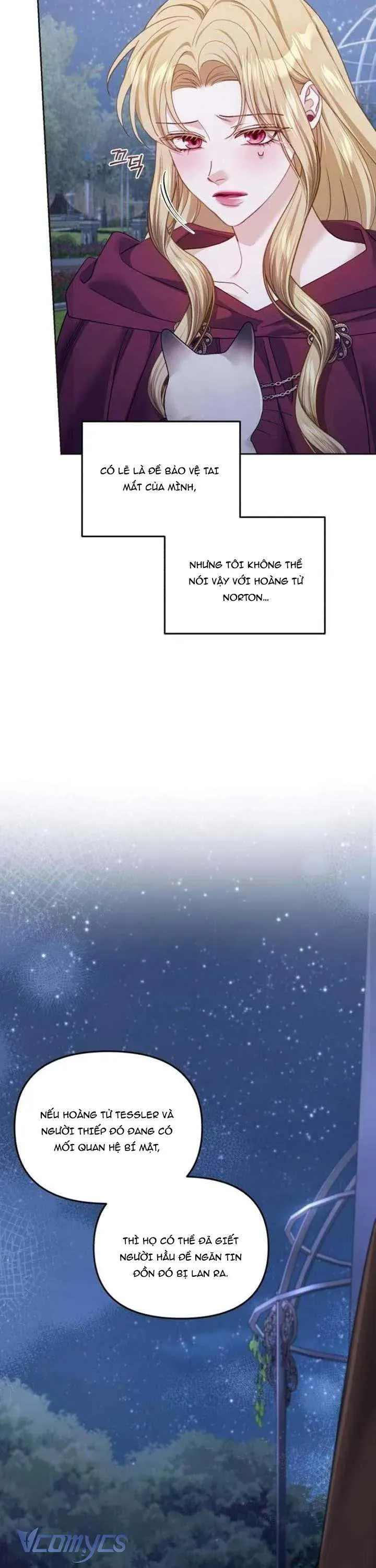 Tuy Là Hoàng Hậu Thay Thế Nhưng Tôi Lại Đánh Mất Đêm Đầu Tiên Chapter 36 - Trang 2