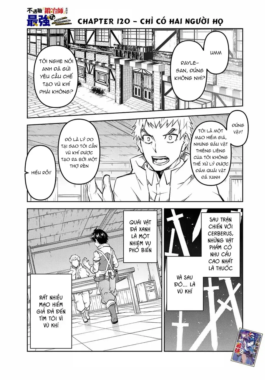 Từ Chức Nghiệp Yếu Nhất Trở Thành ” Thợ Rèn” Mạnh Nhất Chapter 120 - Trang 2