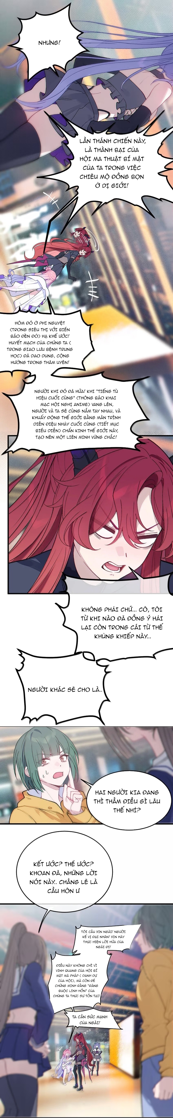 Sau Khi Biến Thành Quái Vật Cthulhu Họ Càng Điên Cuồng Hơn Chapter 41 - Trang 2