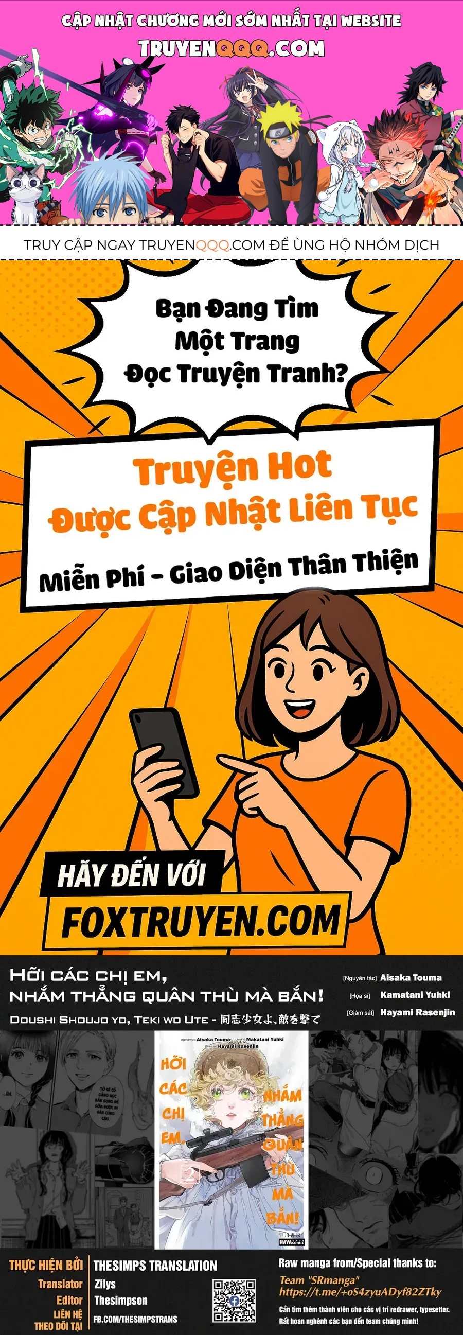 Hỡi Các Chị Em, Nhắm Thẳng Quân Thù Mà Bắn. Chapter 10 - Trang 2