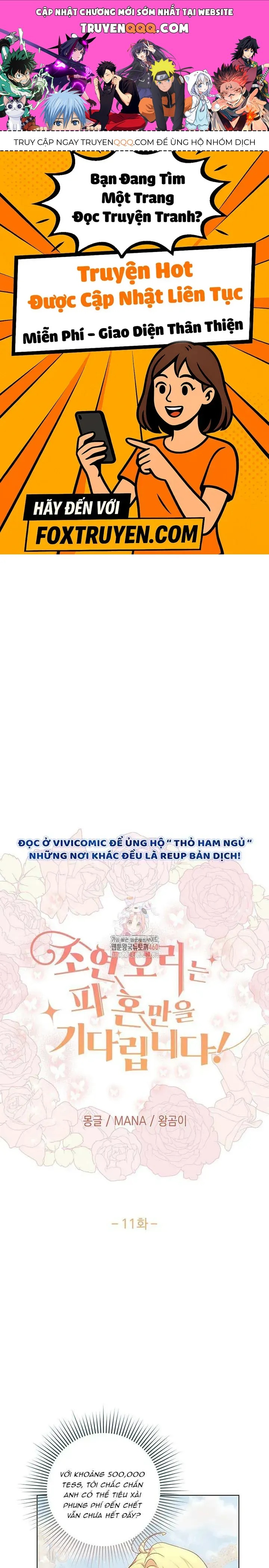 Nàng Vịt Chờ Ngày Hủy Hôn Chapter 11 - Trang 2