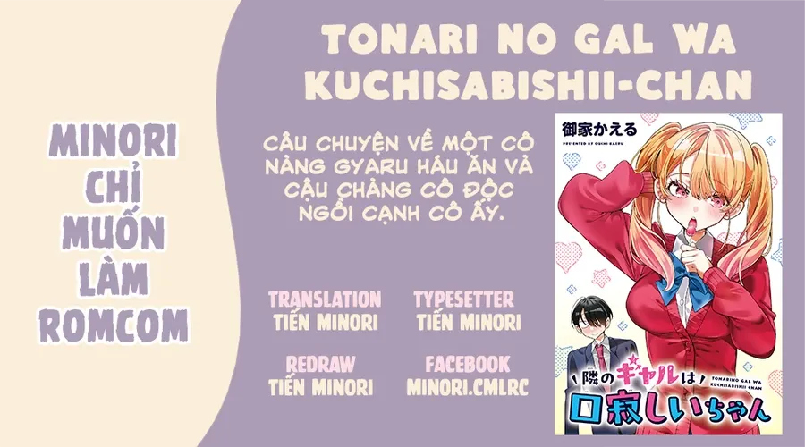 Tonari No Gal Wa Kuchisabishii-Chan Chapter 2 - Trang 2