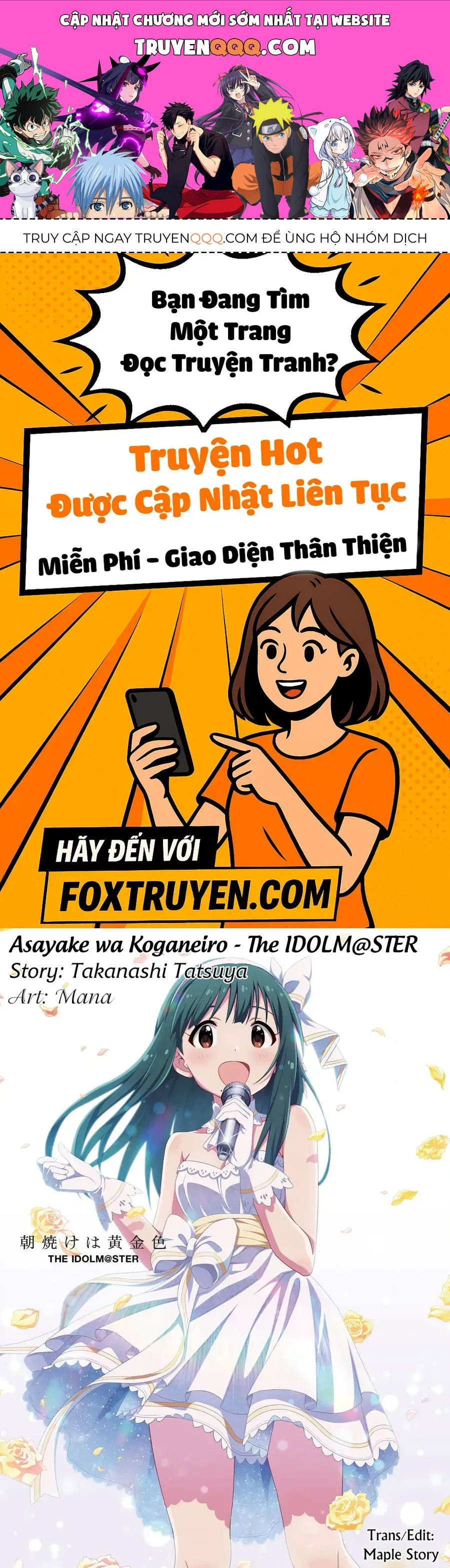 Morning Glow Is Golden: The Idolm@Ster Chapter 34 - Trang 2